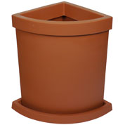 Jardinera de Esquina Vela - Terracota